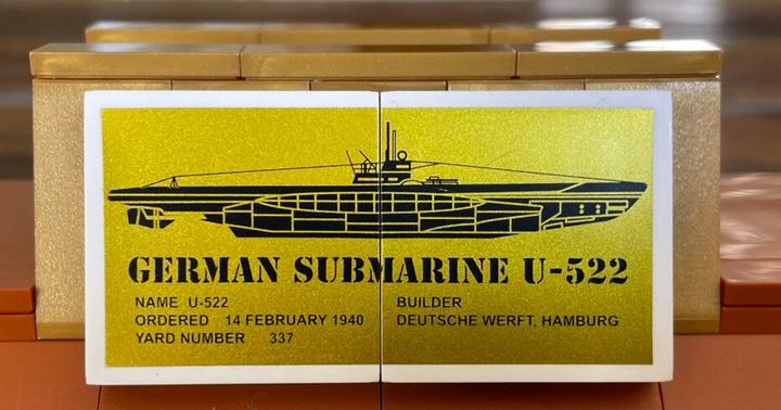 Actual product image Panlos VIIC U-552 Submarine