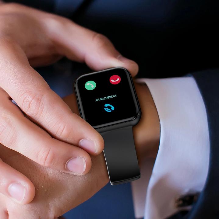 Produktbild Choetech WT001 smartwatch with IP67 call answering function - black