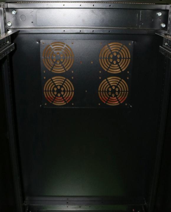 Produktbild Extralink 27U 1000mm floor cabinet black (27 HE, 19 Zoll Rack)