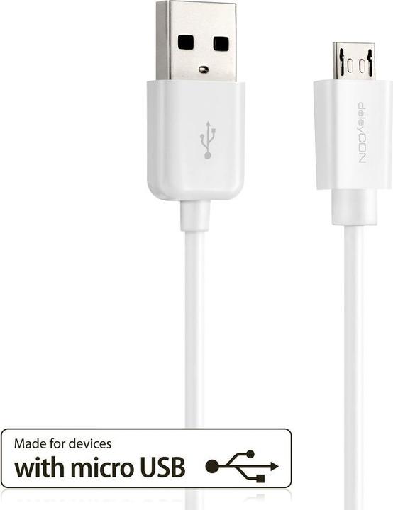 Actual product image deleyCON USB 2.0 cable (2 m, USB 2.0)