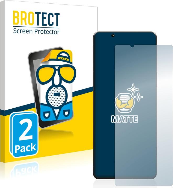 Productafbeelding BROTECT Antireflecterende schermbeschermer mat (2 Stuk, Sony Xperia 5 IV)