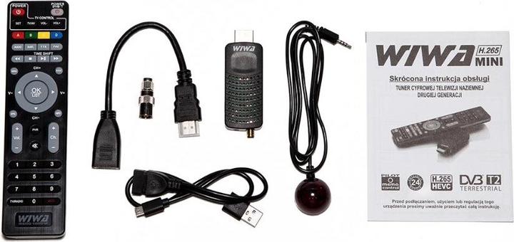 Produktbild Wiwa Tuner TV H.265 Mini (DVB-T, DVB-T2, CI+-Schacht)