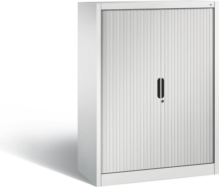 Actual product image C+P Roller shutter cabinet with horizontal blind (100 x 42 x 134.5 cm)