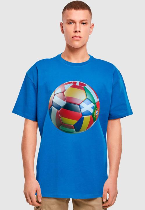 Produktbild Urban Classics Football's coming Home Europe Tour Oversize Tee - 141509 (XL)