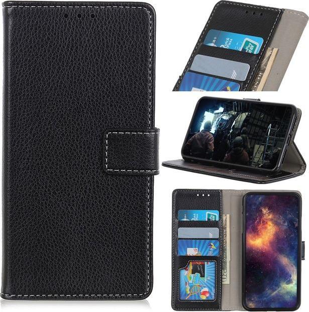Actual product image MU Classic Litchi Leather Bookcover II Series (Honor 20 Lite)