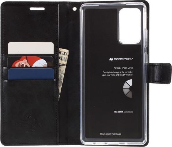 Actual product image Goospery Bluemoon Diary Series (Samsung Galaxy Note 20)