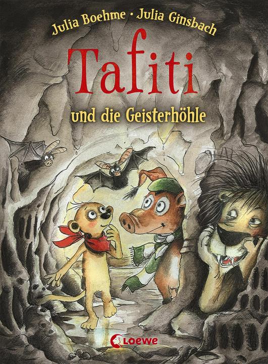 Immagine prodotto Tafiti und die Geisterhöhle (Tedesco, Julia Boehme, Julia Ginsbach, Loewe Prima lettura autonoma, Tafiti, 2020)