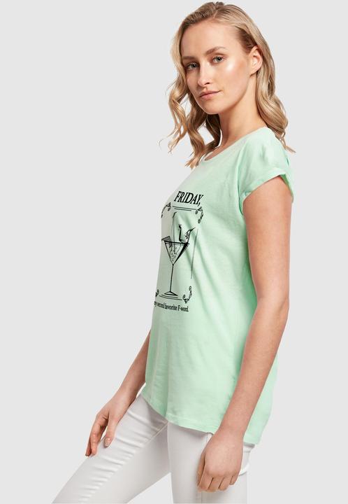Immagine prodotto Mister Tee Maglietta con spalla estesa F-Word da donna - 125199 (XS)