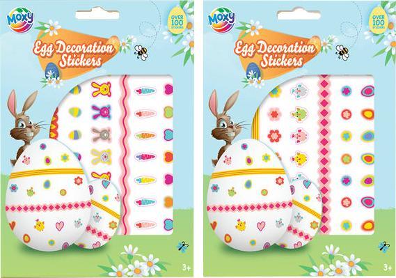 Image du produit Grafix Décorer les oeufs de Pâques - Autocollants de décoration (1 x, 21 x 15 x 0.5 cm)