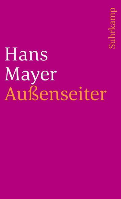 Immagine prodotto Aussenseiter (Tedesco, Hans Mayer, 1981)