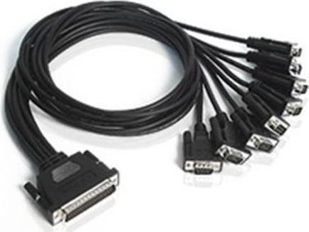 Image du produit Moxa NP21101 - Câble DB25 mâle vers DB9 femelle pour transmission RS-232, 30 cm (0.30 m)