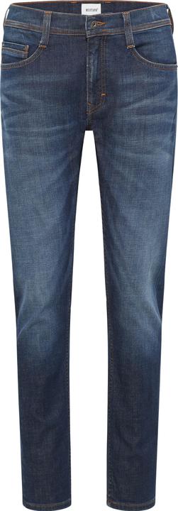 Actual product image Mustang Oregon Tapered crinkle dark rinse (W30/L34)