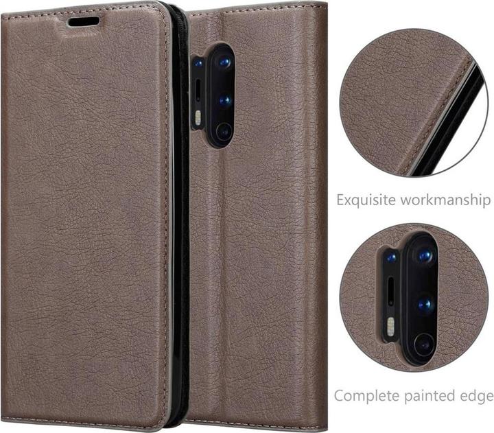 Actual product image Cadorabo Book Invisible Magnet Cover (OnePlus 8 Pro)