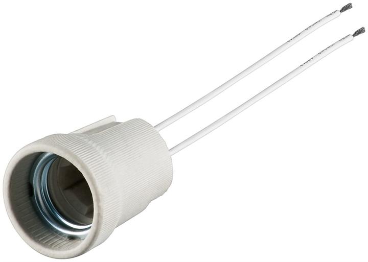 Actual product image Goobay E27 lamp holder with twin stranded wire