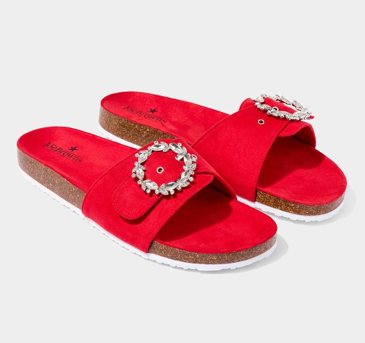Produktbild Joe Browns Jewelled Buckle Slider Sandals (37)