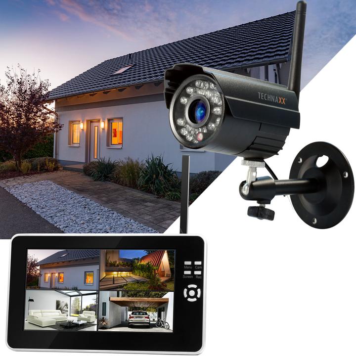 Produktbild Technaxx TX-28 4433 RF-CCTV camera set (640 x 480 Pixels)