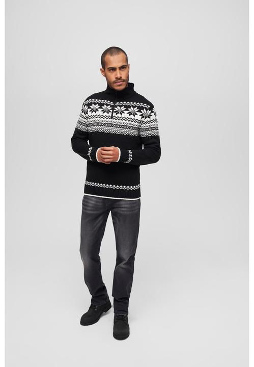 Image du produit Brandit Pull en laine norvégien Taille M Couleur Noir (M)
