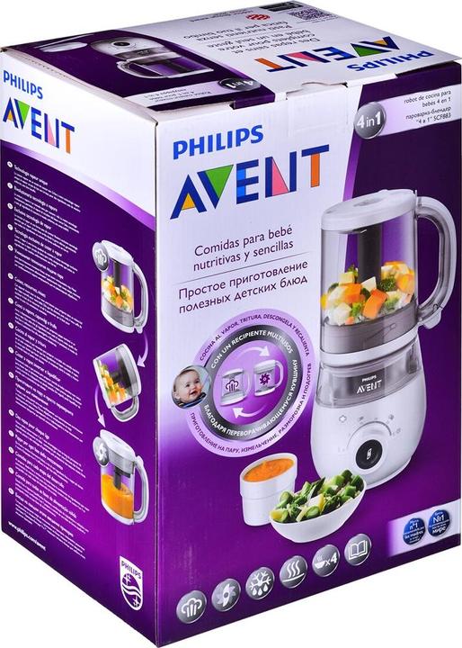Actual product image Philips Avent Healthy 4-in-1 baby food maker