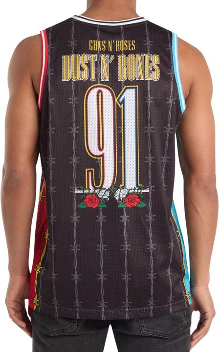 Immagine prodotto Amplified Dust N Bones Maglia da Pallacanestro Guns N Roses Uomo (XL)