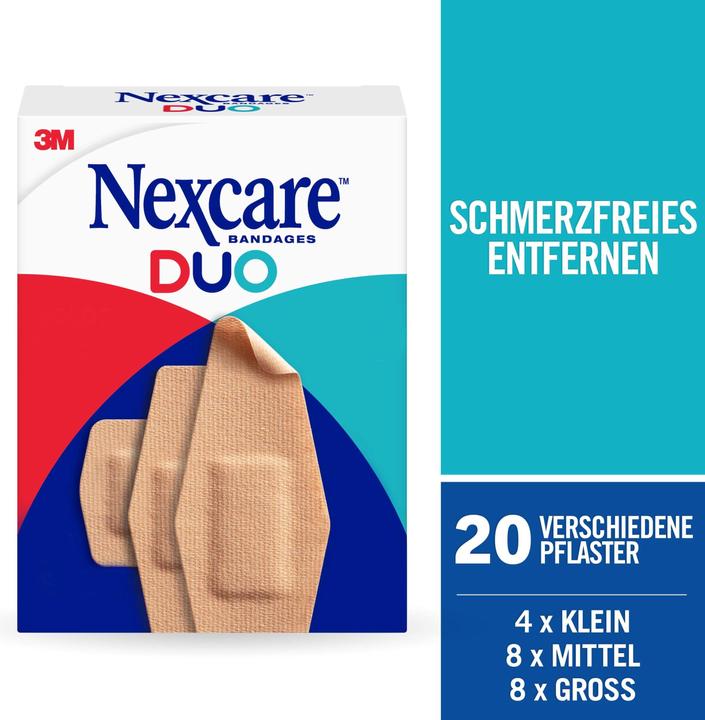 Immagine prodotto Nexcare Pflaster Duo assortiert (20 x)