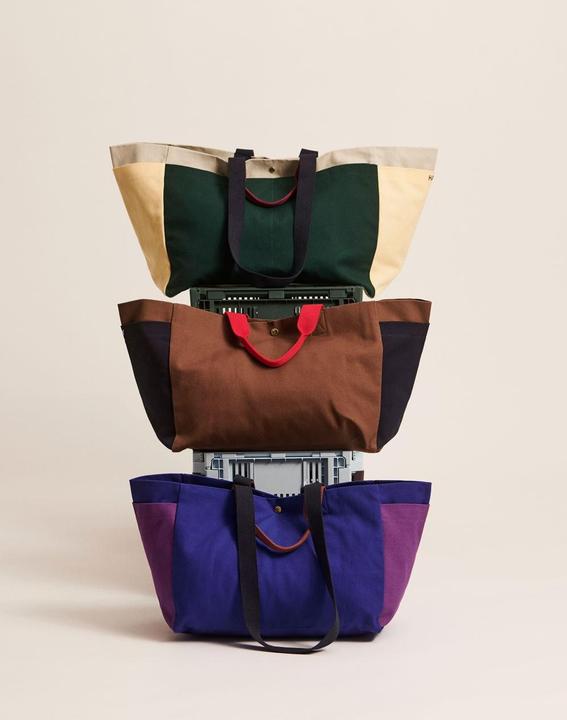Produktbild HAY - Weekend Bag Medium (Cream Multi)