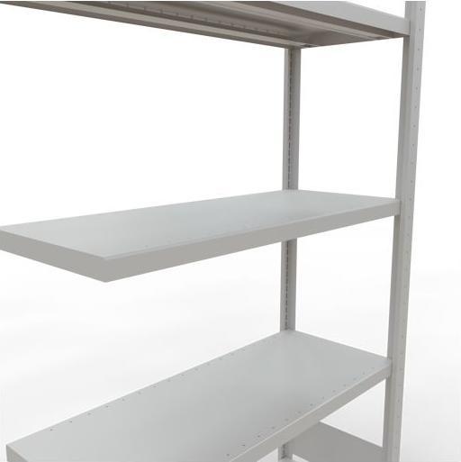 Actual product image Schulte Lagertechnik MULTIplus250 boltless add-on bay system with length bolts