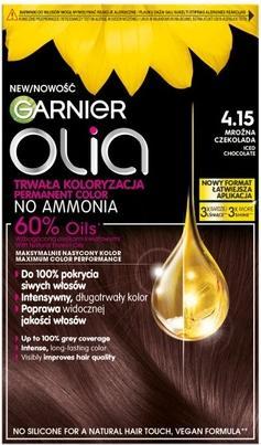 Actual product image Garnier Olia Hair Color 415 Iced Chocolate (415 Iced Chocolate)