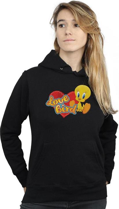 Image du produit Looney Tunes - Sweat à capuche TWEETY PIE VALENTINE'S DAY LOVE BIRD - Femme (M)