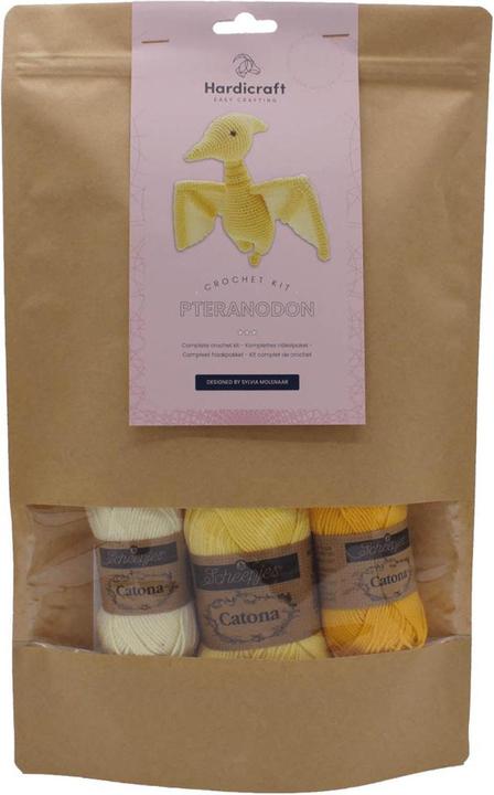 Actual product image Hardicraft Dinosaur Pterandon - crochet set