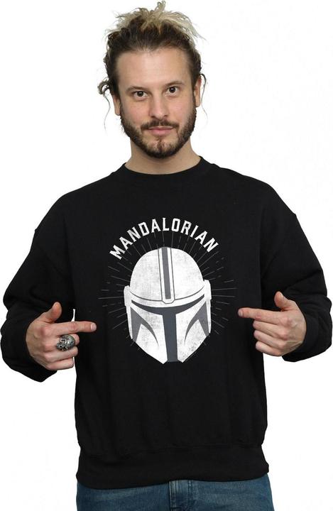 Immagine prodotto Star Wars The Mandalorian Helmet Felpa Uomo (S)