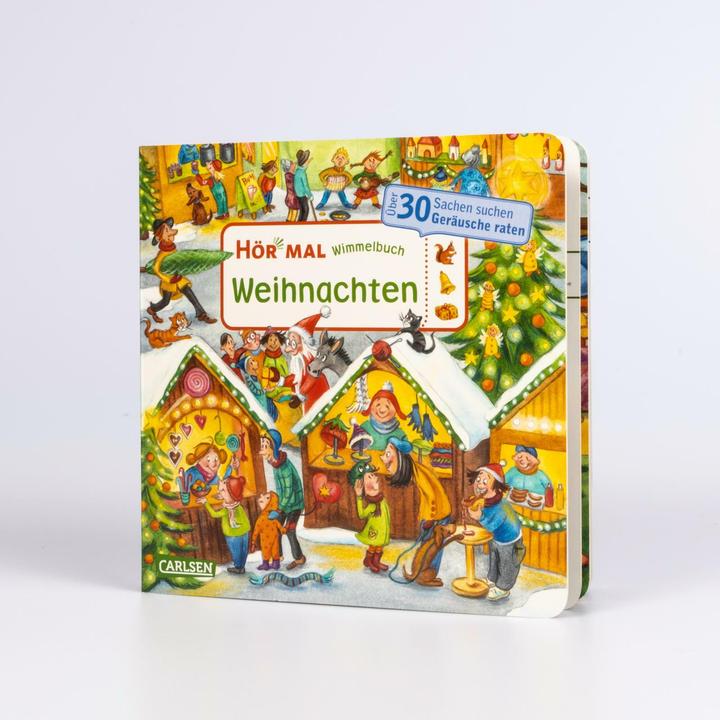 Actual product image Hör mal (Soundbuch): Wimmelbuch: Weihnachten (Marion Elitez, German)