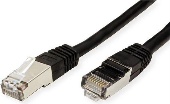 Immagine prodotto RND Electronics Cavo patch, connettore RJ45 - connettore RJ45, Cat 6, S/FTP, 5m, nero (S/FTP, CAT6, 5 m)