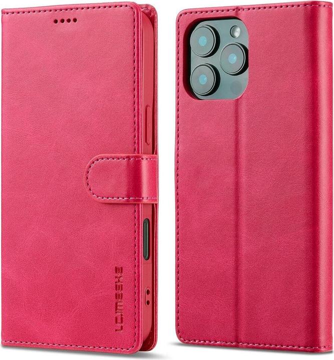 Produktbild LC.Imeeke iPhone 16 Pro - Leder Etui Hülle (Apple iPhone 16 Pro)