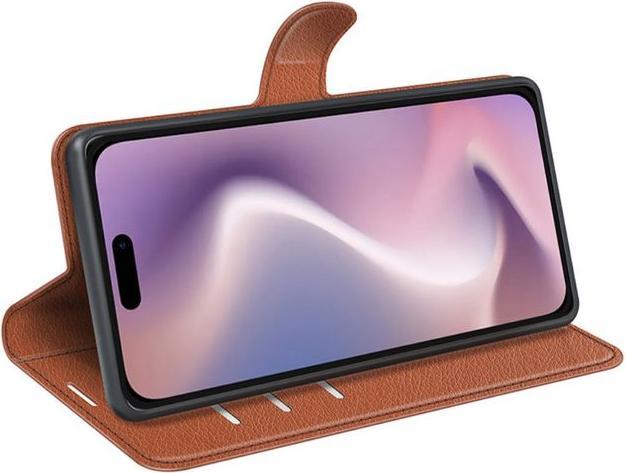 Immagine prodotto MU Classic Serie di copertine per libri in pelle Litchi (Apple iPhone 16)