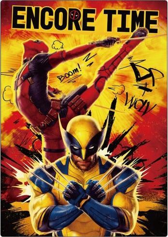 Actual product image Disney Deadpool & Wolverine 3D Mousepad