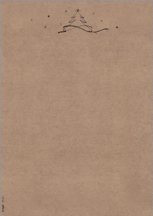Image du produit Sigel Papier à lettres de Noël Christmas Tree Motif DIN A4 100 g/qm 100 feuilles (100 g/m², A4)