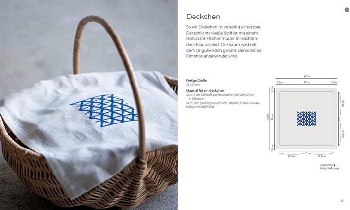 Immagine prodotto Japanische Muster sticken (Tedesco, Keiko Sakamoto, Cornelia Panzacchi, 2023)