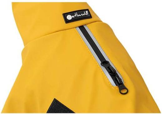 Immagine prodotto Petlando Mackintosh Dublin per cani Giallo M (M, Cappotto impermeabile per cani)