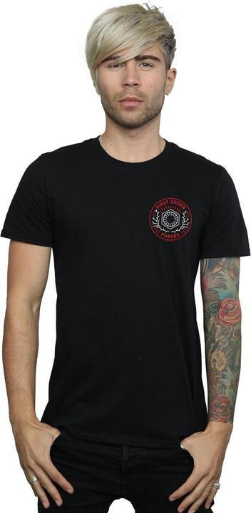 Actual product image Star Wars Mens The Rise Of Skywalker First Order Forces Breast Print T-Shirt (3XL)