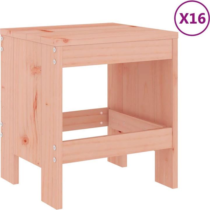 Produktbild VidaXL 17-tlg. Garten-Essgruppe Massivholz Douglasie,Material (100 cm)