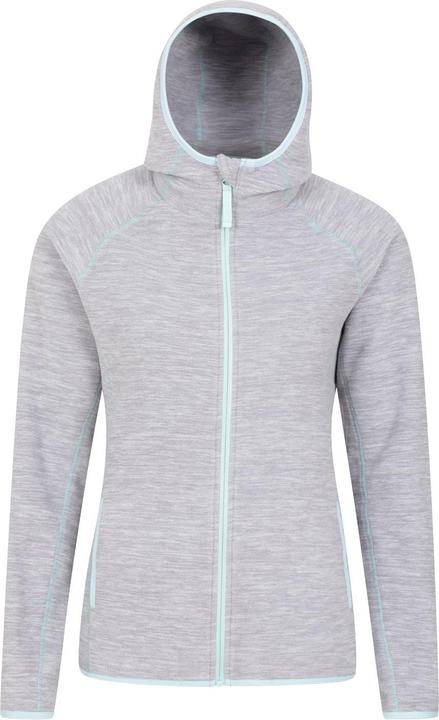 Image du produit Mountain Warehouse Lleyn II Melange Full Zip Hoodie Womens/Ladies (42 D)