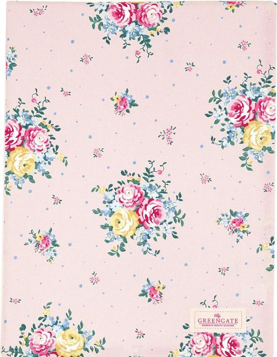 Produktbild Greengate Laura Tischdecke pale pink 100 x 100 cm (100 x 100 cm)