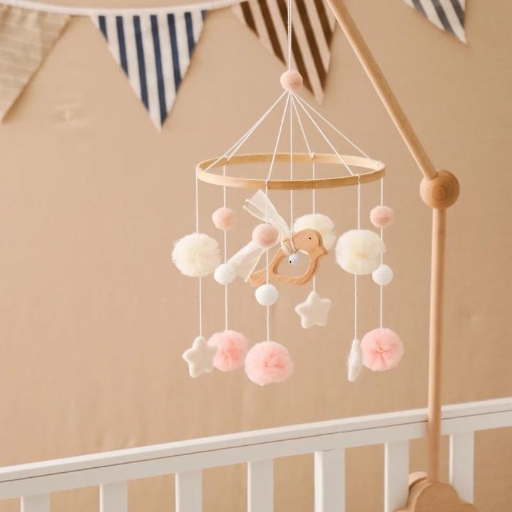 Produktbild Activity Board Baby Rasseln Spielzeug 0-12 Monate Musikalische Neugeborenen Karussell für Krippe Baby Geschenk
