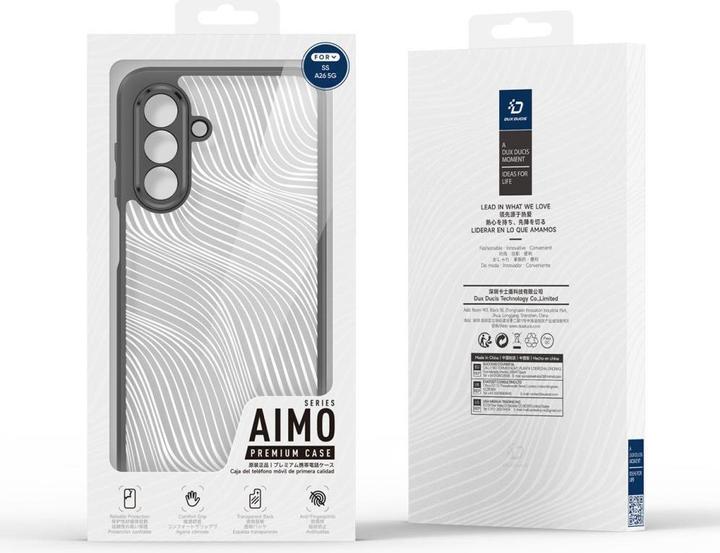 Actual product image Dux Ducis - Aimo Series - Samsung Galaxy A26 5G - Black (Samsung Galaxy A26)