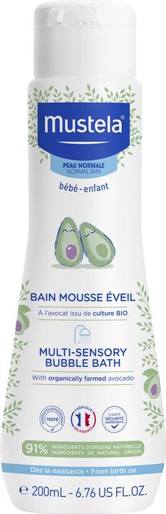 Actual product image Mustela Multi-sensory bubble bath