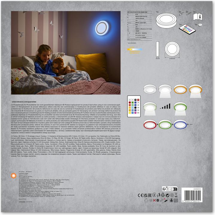 Image du produit Ledvance Couleur + blanc (1700 lm)