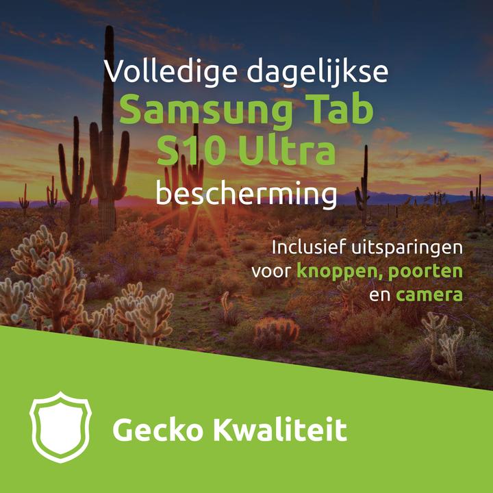 Produktbild Gecko Covers Book-Cover EasyClick Cactus Black (Galaxy Tab S10 Ultra)