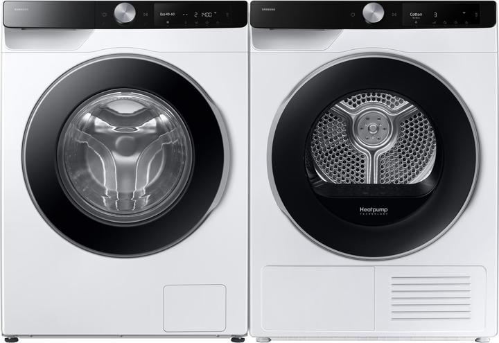 Produktbild Samsung DV6000T, Wärmepumpentrockner, 9 kg, EEK: A+++, mit Klartext-Display und AI Dry (9 kg, Rechts)