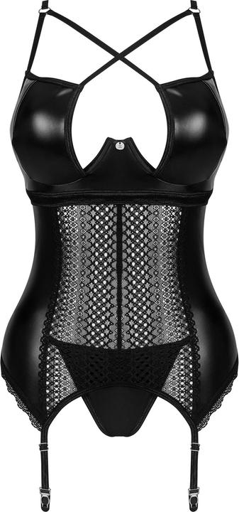 Productafbeelding Obsessive Norides Korset & String (XS, S)