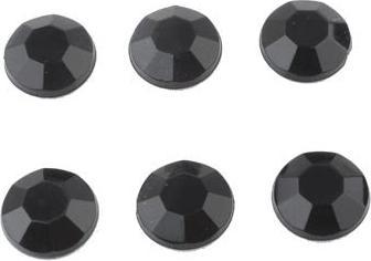 Immagine prodotto Hermex Pulsante casa decorazione strass autoadesivo nero